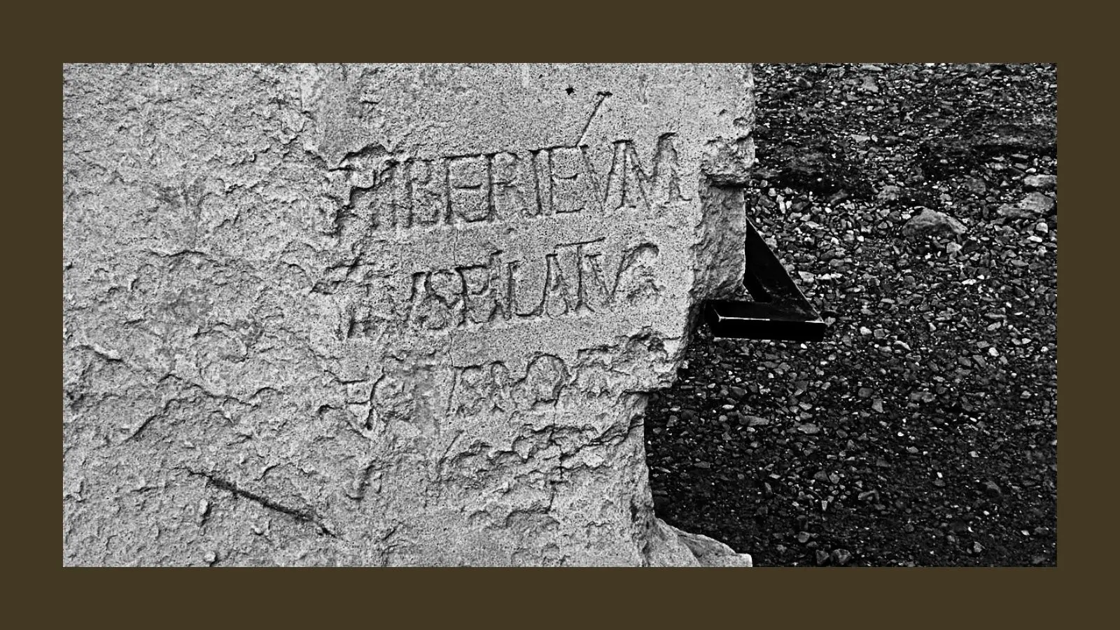 Fragment of the Pilate inscription mentioning Pontius Pilate