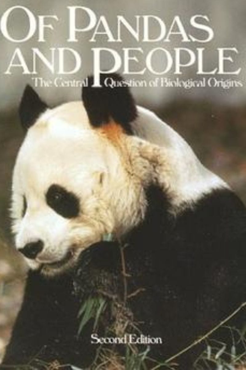 Cover of the book “Of Pandas and People,” used as the primary intelligent design textbook promoted by the Dover school board in the Kitzmiller v. Dover trial.